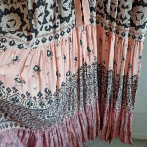 FIRM NWOT SPELL LIONHEART SUNDOWN GOWN XS Floral - Picture 5 of 16